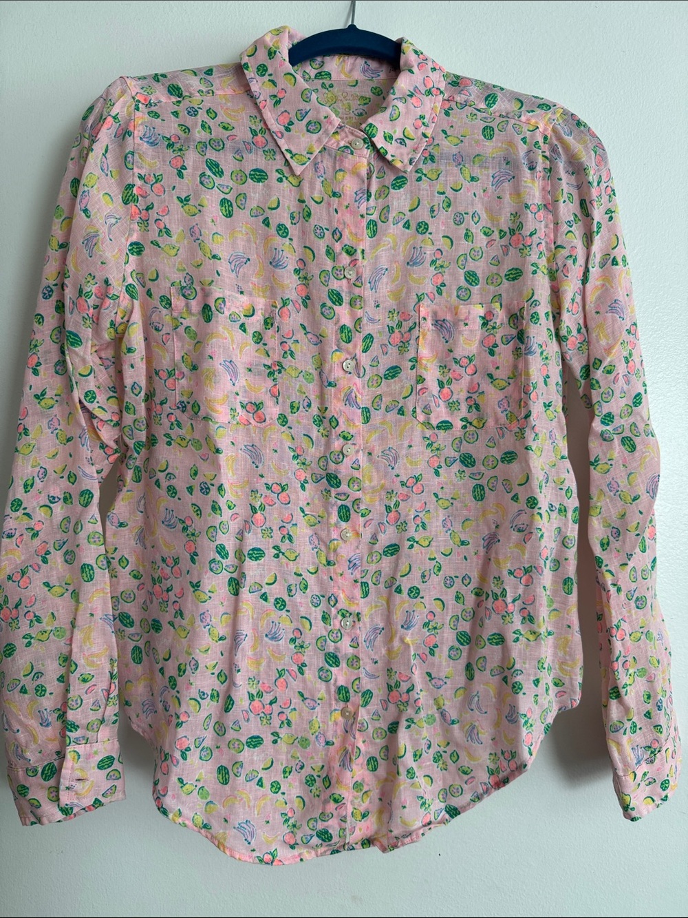 Lilly Pulitzer Linen Printed Top
